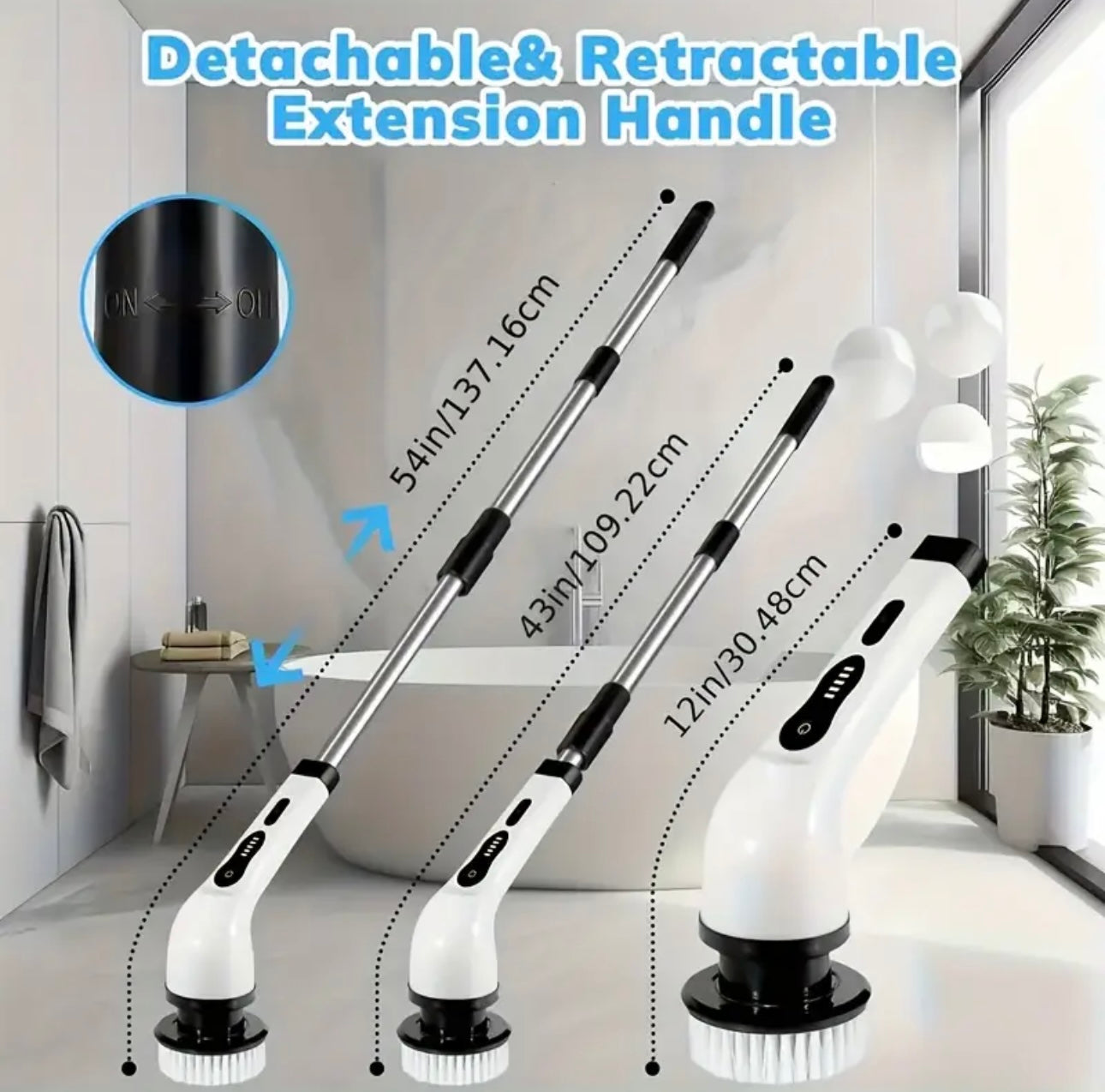 Scrubo™ Cordless Electric Power Scrubber