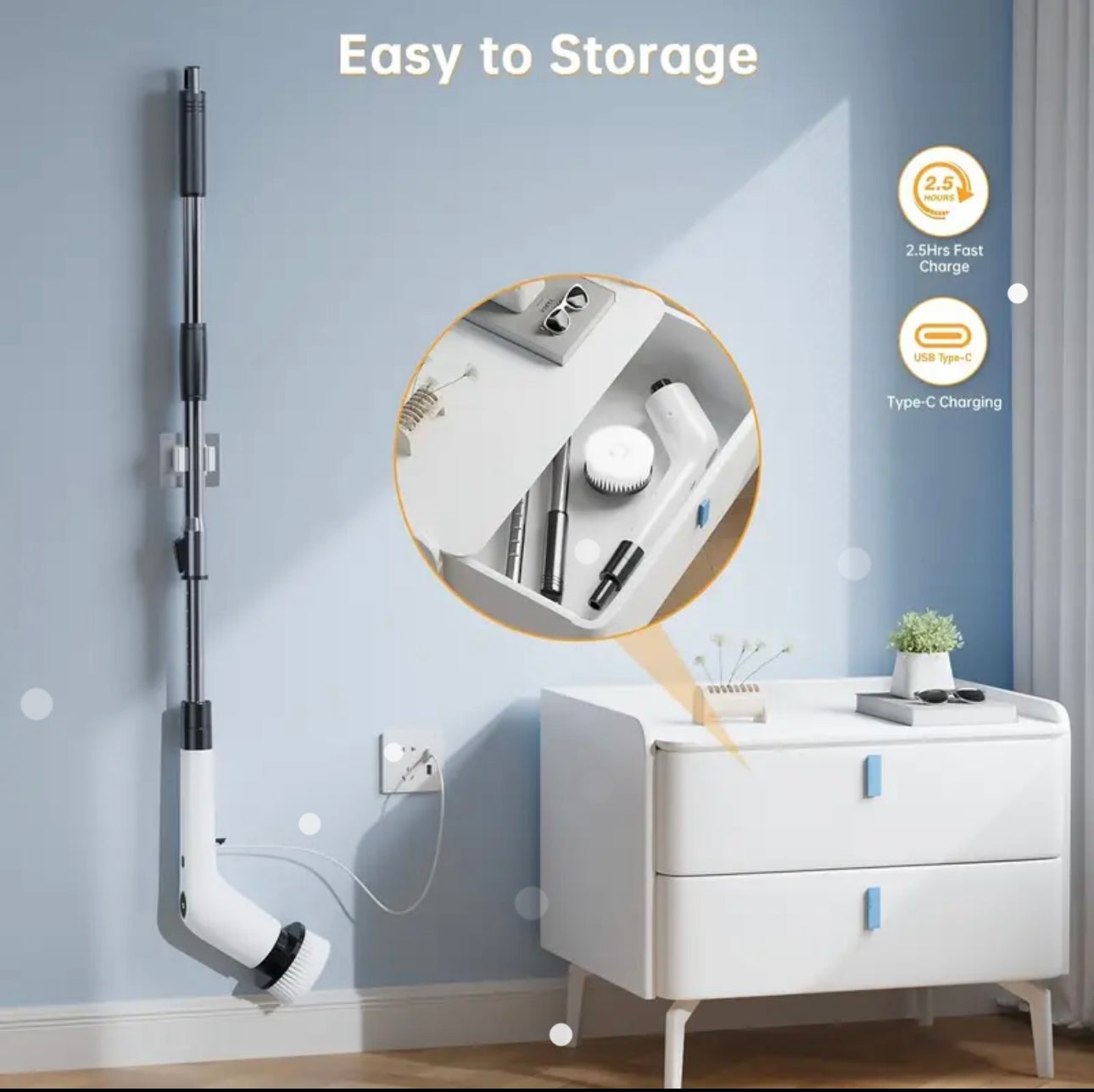 Scrubo™ Cordless Electric Power Scrubber